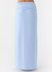 Remee Maxi Skirt - Blue