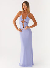 Roberta Maxi Dress - Heather Blue