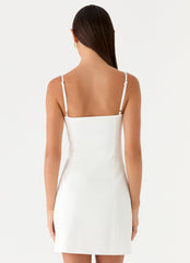 Caelia Mini Dress - White