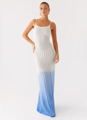 Kiki Maxi Dress - Ombre Blue