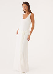 Maysie Maxi Dress - White